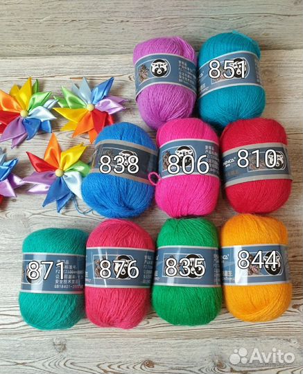 Пряжа Пух норки