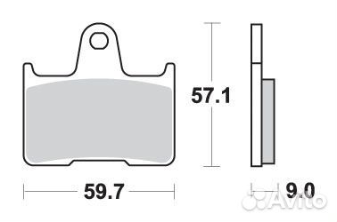 Тормозные колодки Honda Kawasaki Suzuki BMW