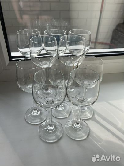 Бокалы 10 штук