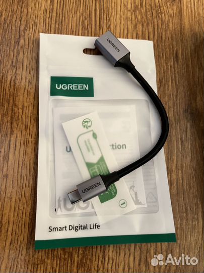 Ugreen usb-адаптер для устройств с разъемом type-C