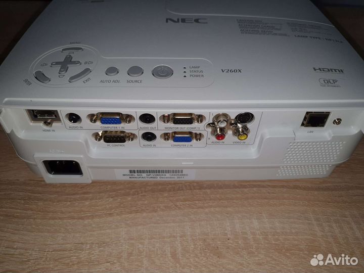 Проектор NEC v260x