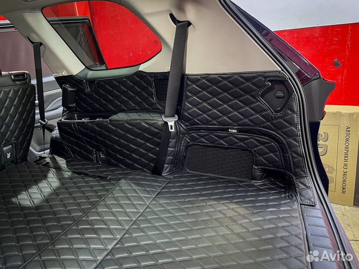 Автомобильные 3D коврики из экокожи