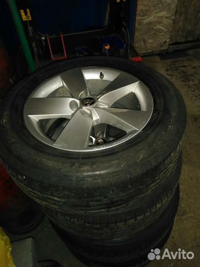 Колёса skoda kodiaq r17 оригинал