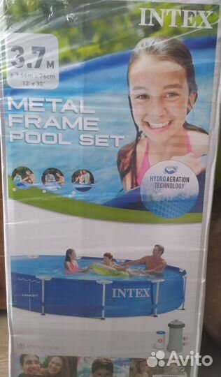 Каркасный бассейн intex