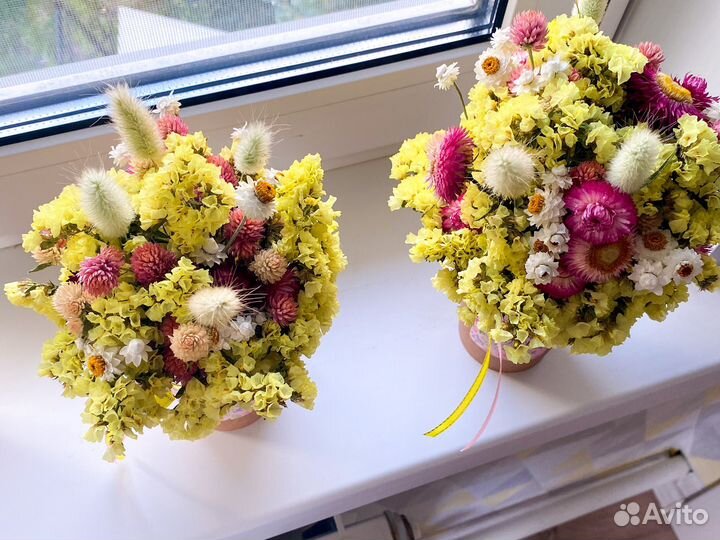 Композиция из сухоцветов