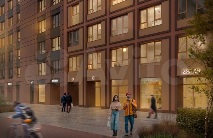 2-к. квартира, 55 м², 8/16 эт.