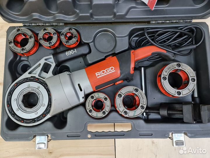Клупп электрический резьбонарезной ridgid 690-I