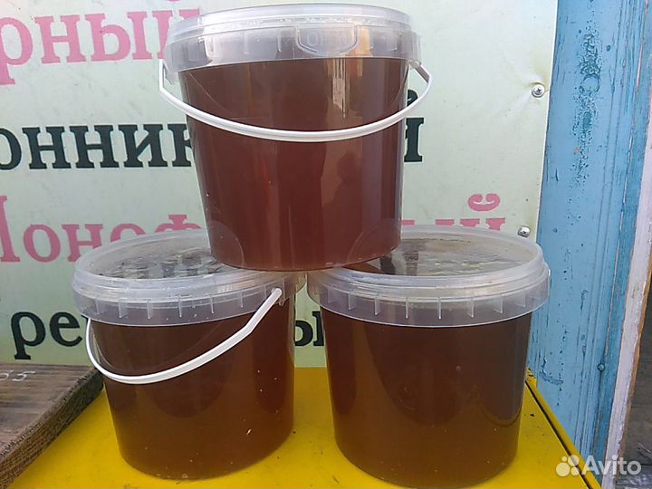 Мёд, с личной пасеки