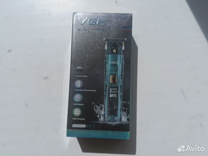 Триммер Машинка для стрижки волос и бороды VGR 961