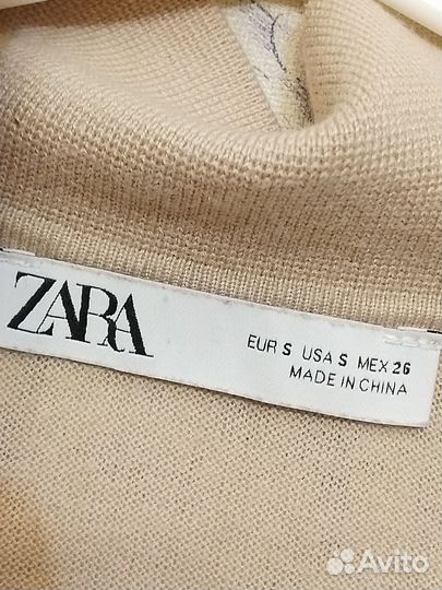 Джемперы zara хлопок шерсть испания