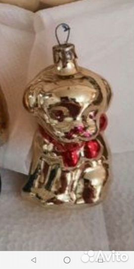 Елочные игрушки СССР