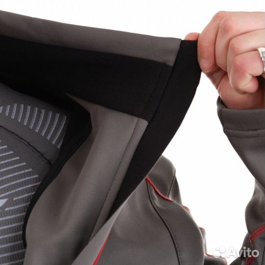 Куртка Explorer Grey-Red мужская, Softshell 2023