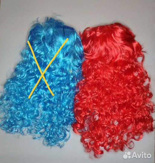 Парик карнавальный