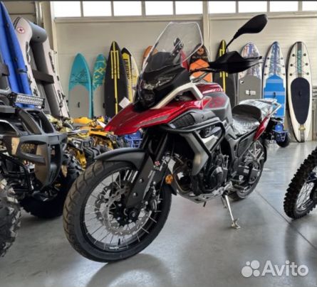 Мотоцикл kove 500X Красный