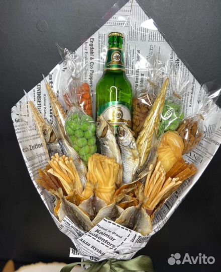 Мужские букеты съедобные