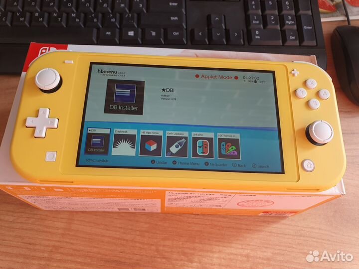 Nintendo switch lite прошитая новая