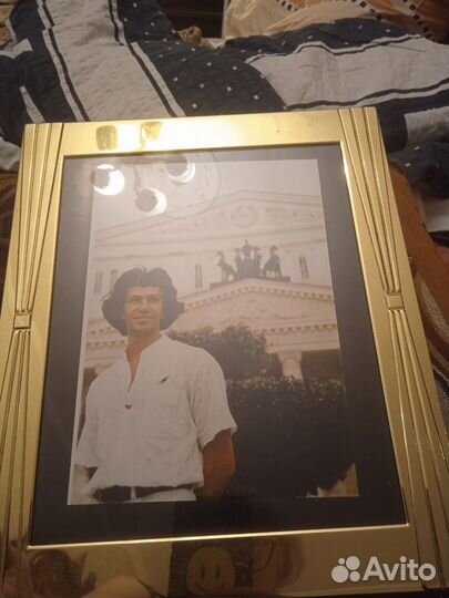 Фото Цискаридзе в рамке 30*25 см