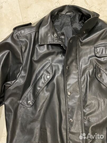 Куртка мужская Кожзам. Осень. 52 р