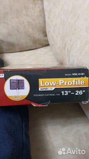 Кронштейн для телевизора Sanus VSL12-B1 Black