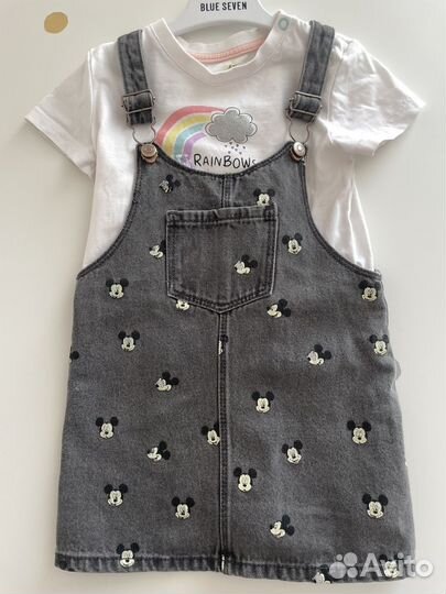 Вещи пакетом на девочку 86 92 zara hm baby go