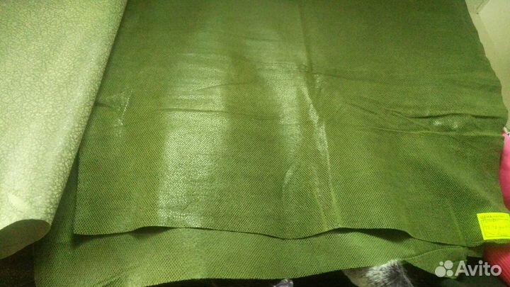 Кожа, замша натуральная