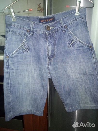 Шорты джинсовые, р. 46, б/у