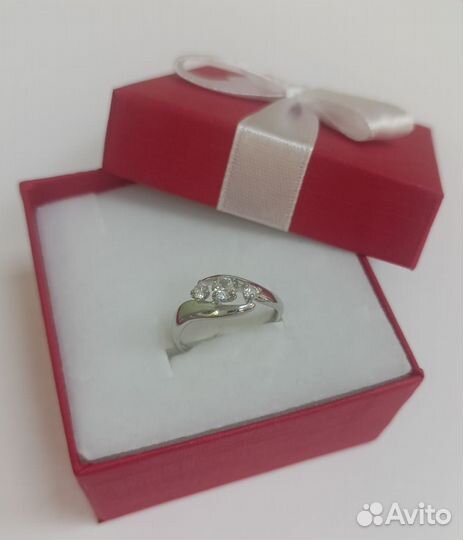 Серебряное кольцо (арт 113537) Л101Б