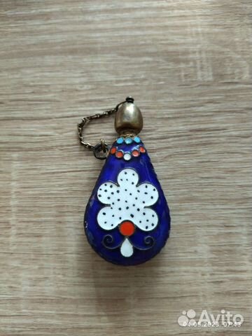 Флакон для духов, серебро, винтаж