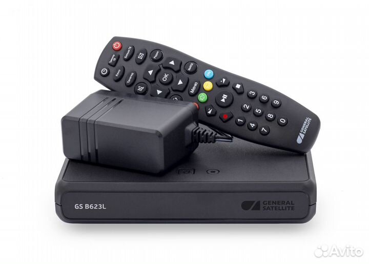 Приемник двухтюнерный спутниковый GS B623L-4K