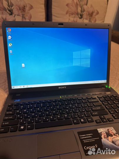 Ноутбук Sony vaio серия F
