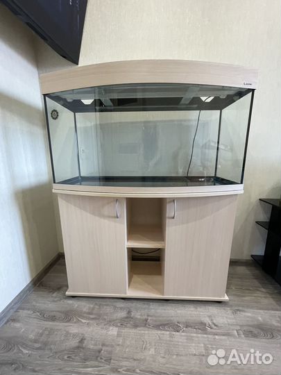 Аквариум с тумбой бу