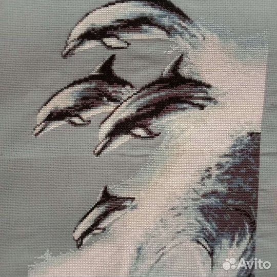 Картина вышитая крестом