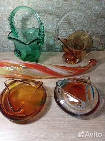 Цветное стекло СССР