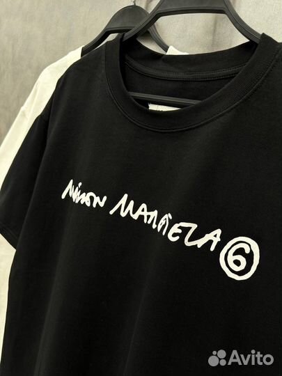 Maison margiela футболка oversize (новинка)