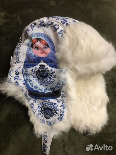 Шапка ушанка детская