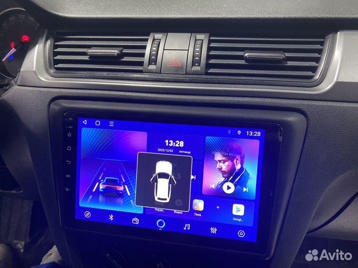 Мультимедиа Android 10 Skoda Rapid 2013+