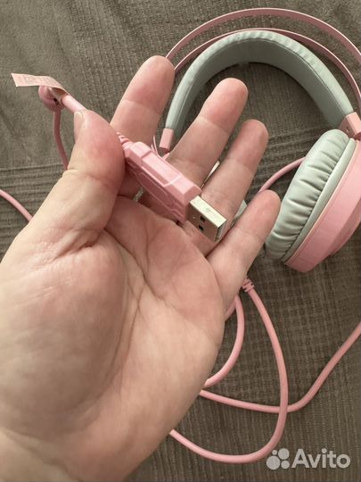 Наушники A4Tech Bloody G521 Pink