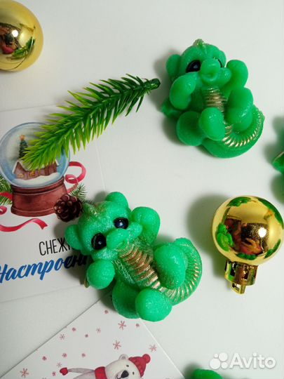 Новогоднее мыло