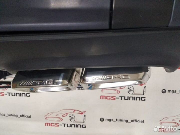 Бампер задний Mercedes s-class стиль S63 AMG w221