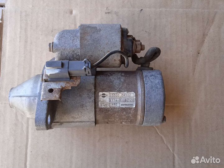 Стартер nissan almera n16 АКПП