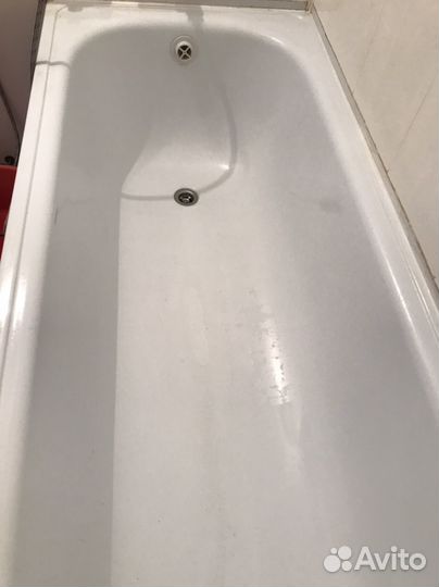 Ванная стальная от застройщика, планировка П-44Т