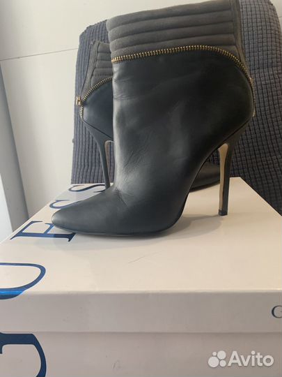Ботильоны натуральная кожа 38 на шпильке