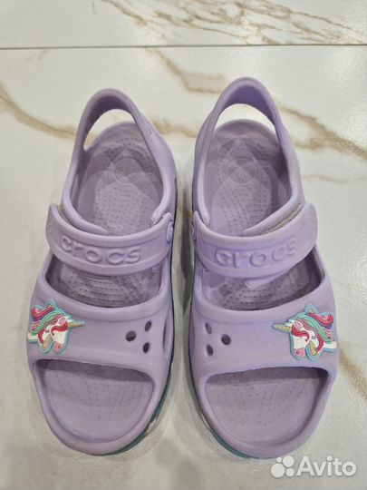 Сандалии crocs для девочки