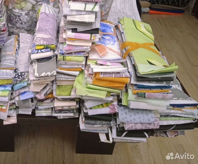 Лоскут весовой полосками бронь