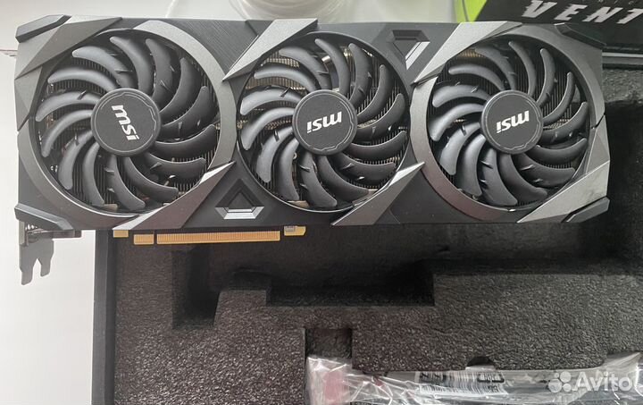 Видеокарта MSI GeForce RTX 3070 Ti ventus 3X 8G OC