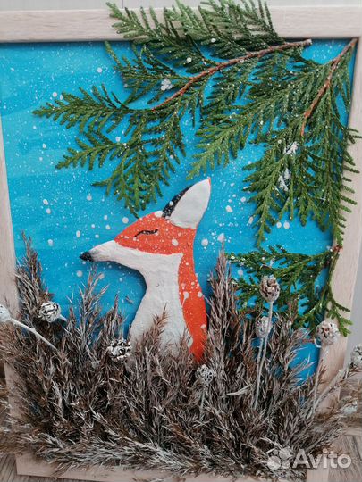 Зимняя поделка 