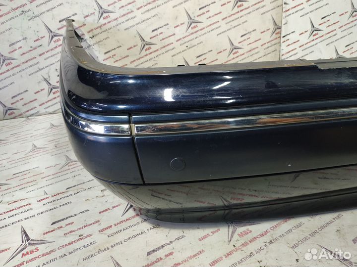Бампер w210 Mercedes задний рест седан