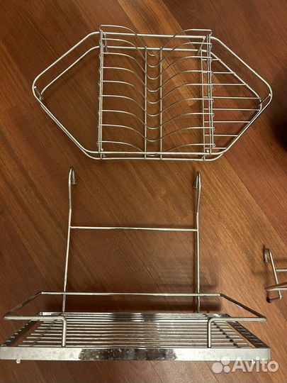 Навесы на рейлинг, полки, хлебница, крючки