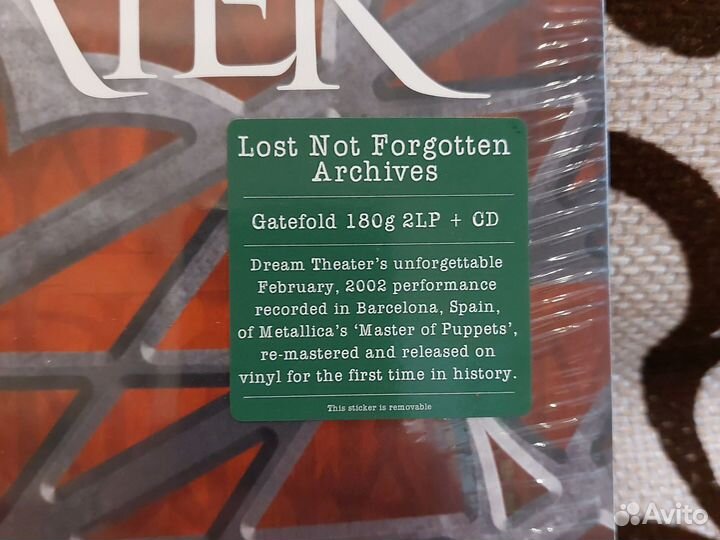 Винил Dream Theater - Metallica 2 LP +CD