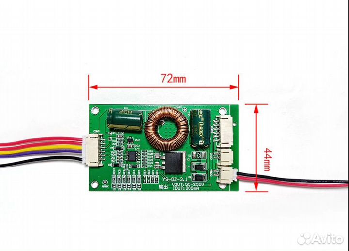 Универсальный драйвер светодиодной подсветки